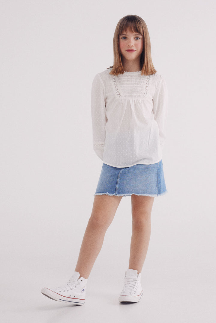 Spring Field Skirts - Medium Blue