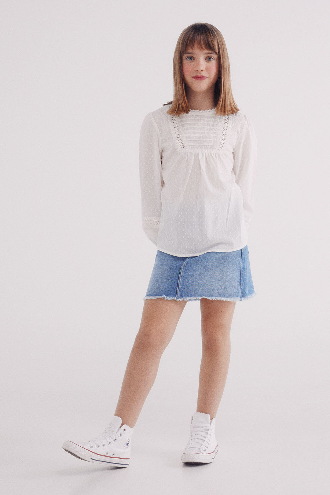 Spring Field Skirts - Medium Blue
