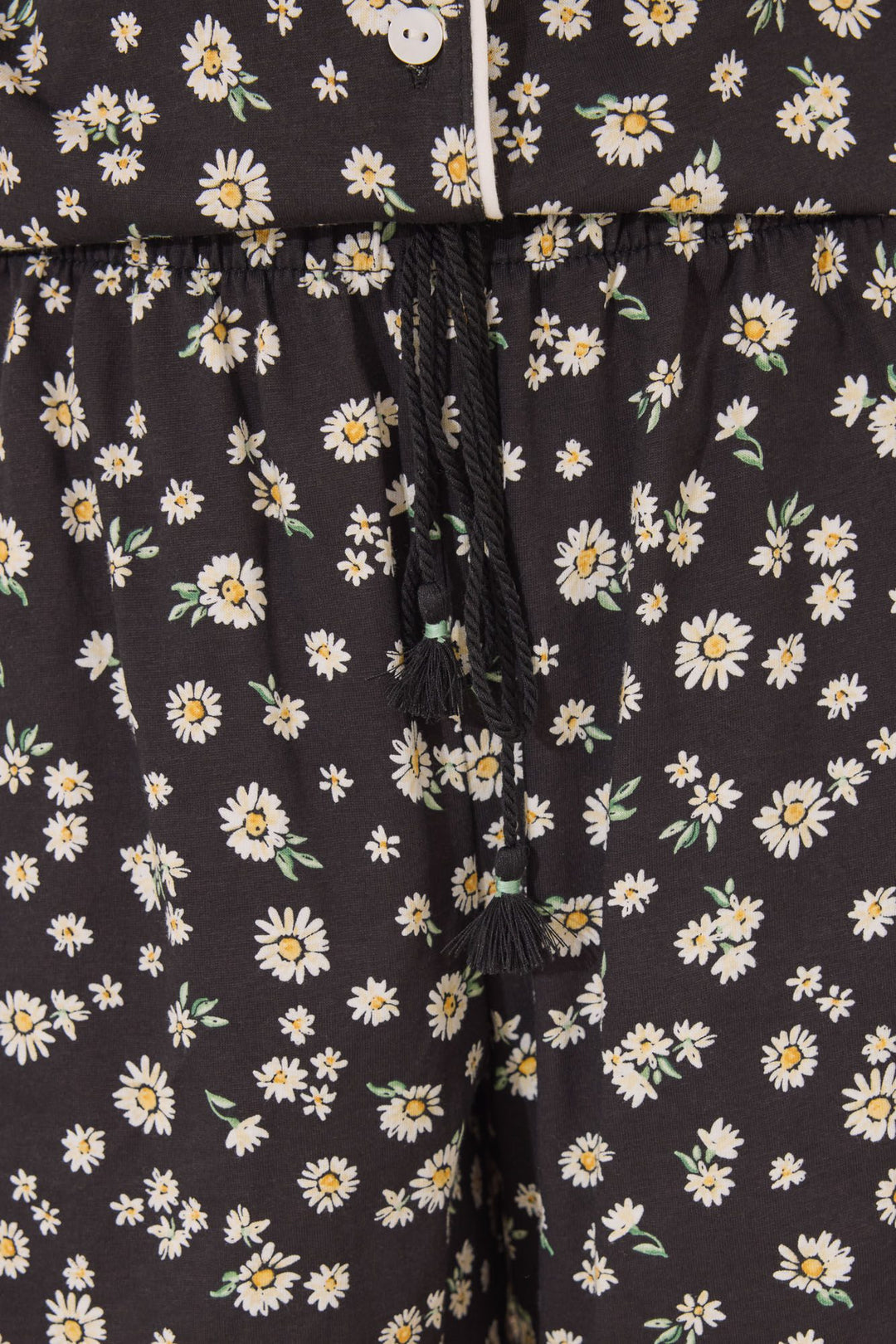 SHORT SLEEVES MASCULINE PYJAMA - Black