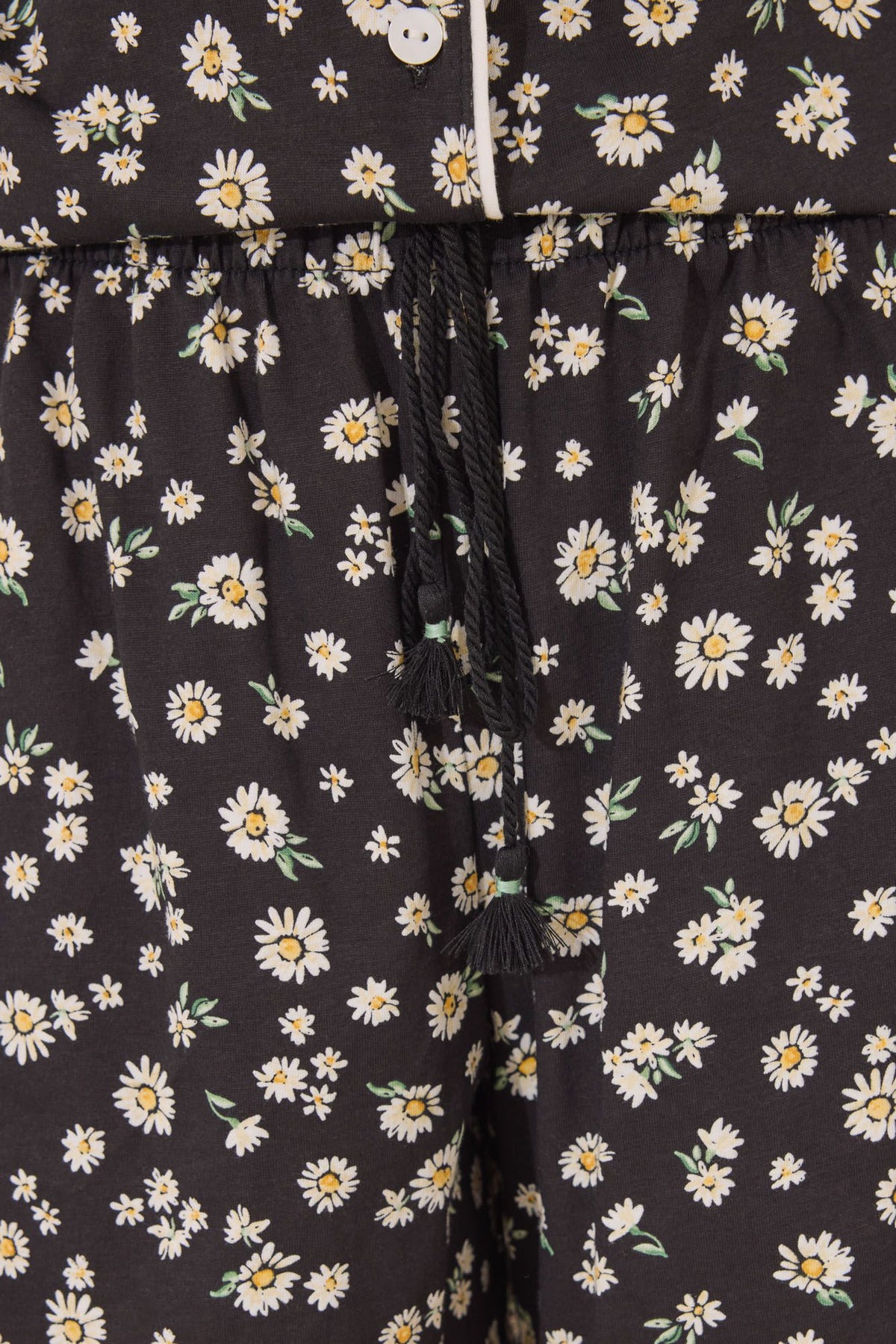 SHORT SLEEVES MASCULINE PYJAMA - Black