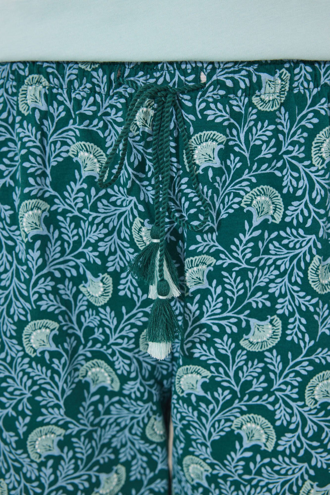 Short Sleeves Long Pant Pyjama - Bottle