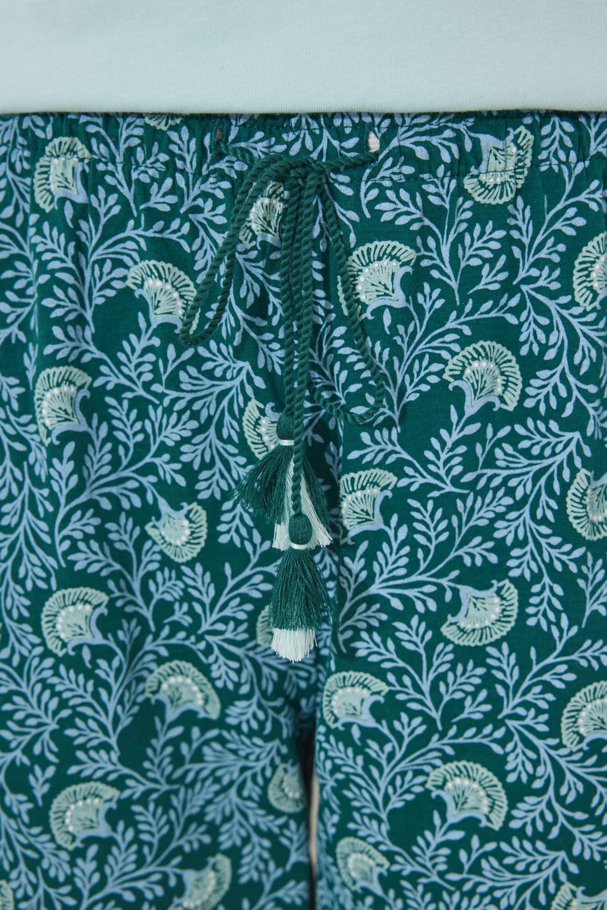 Short Sleeves Long Pant Pyjama - Bottle