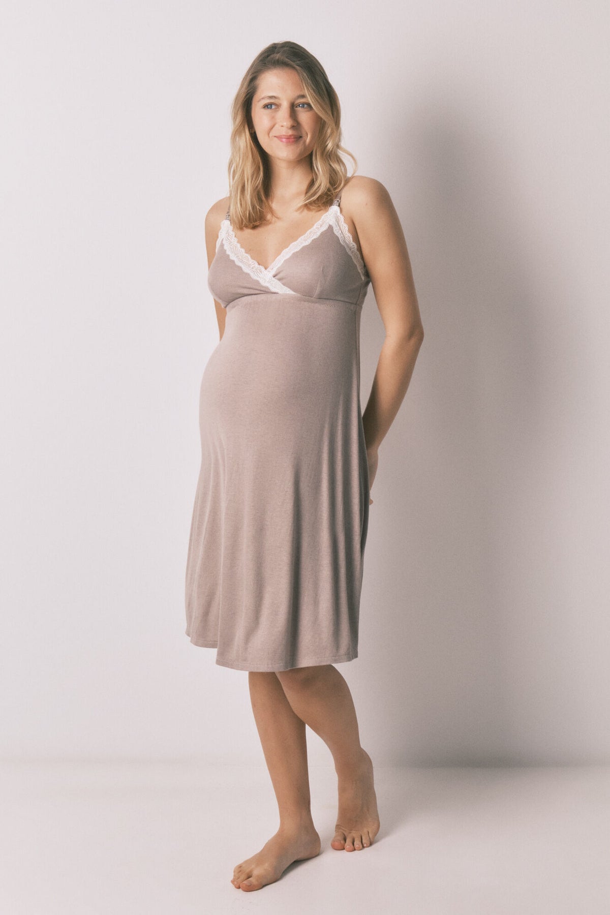NIGHTDRESS - Tan