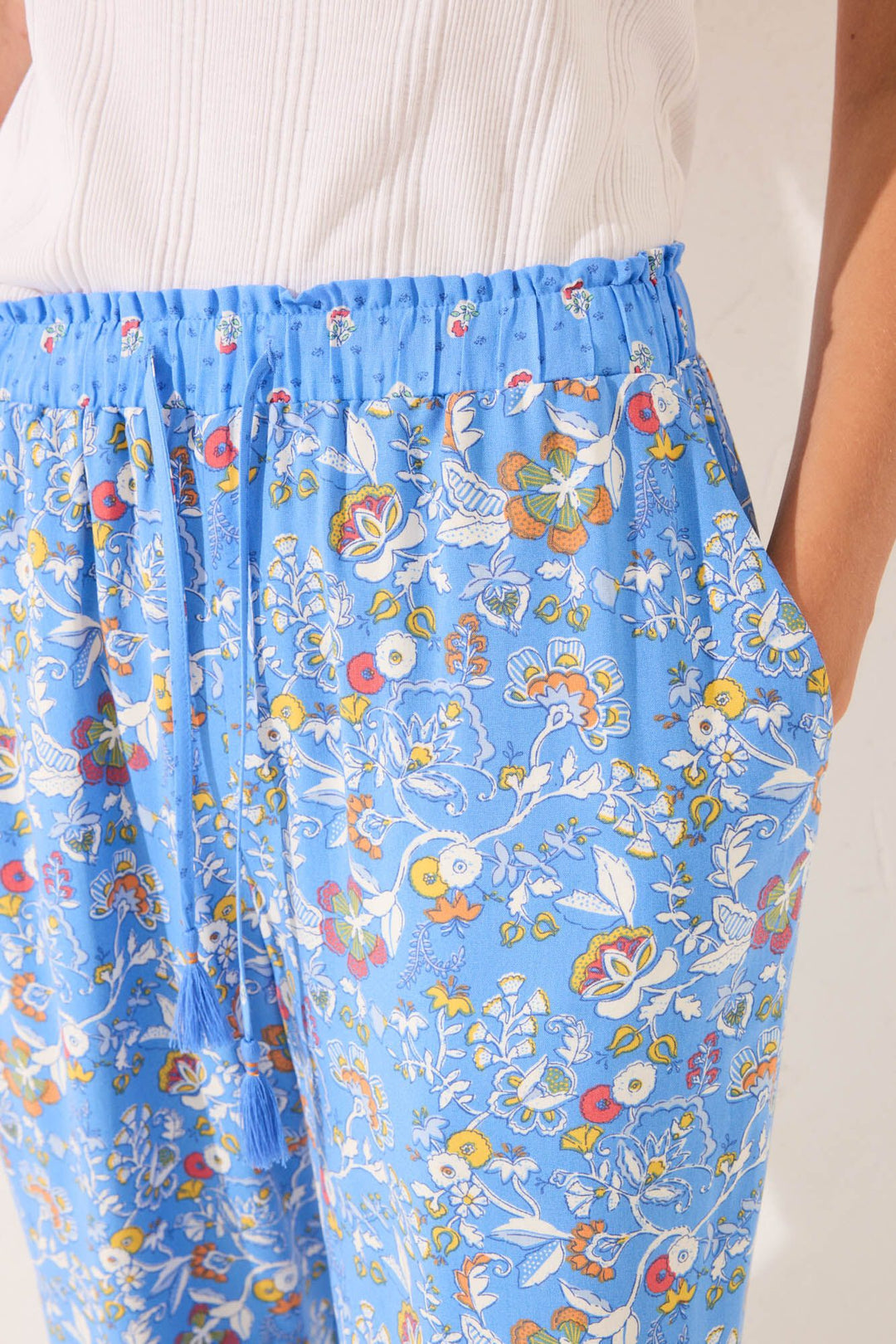 LONG PANT - Blue Print