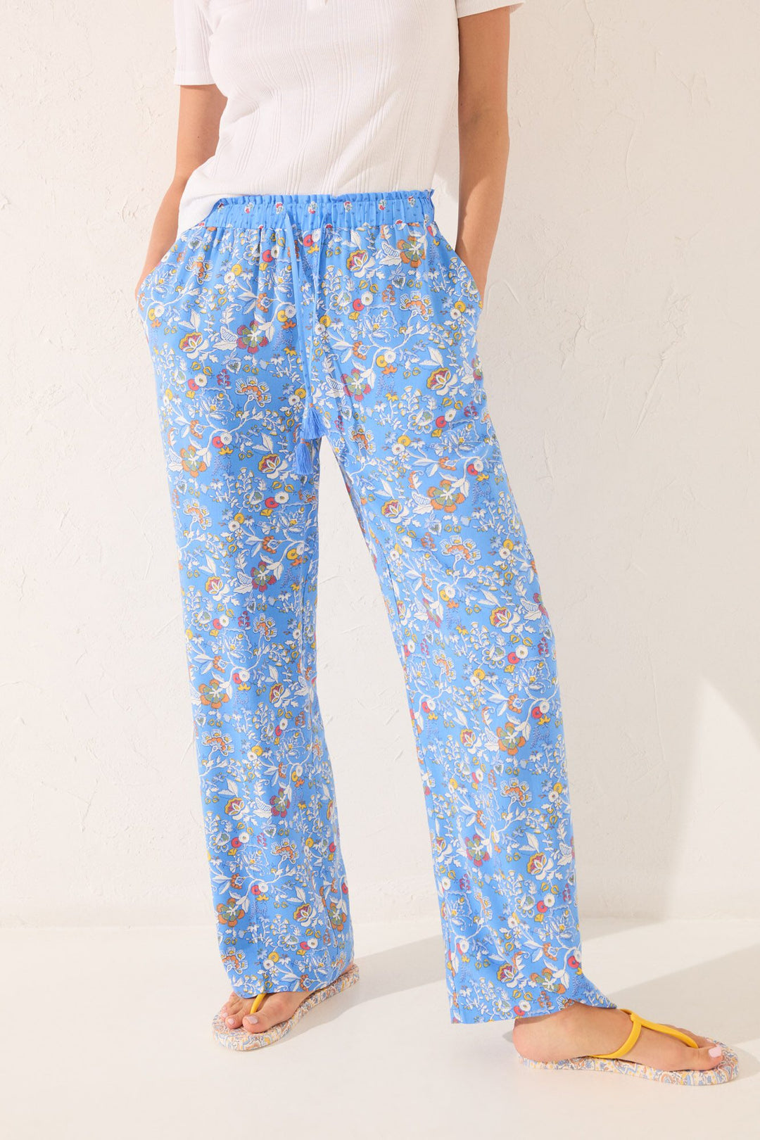 LONG PANT - Blue Print