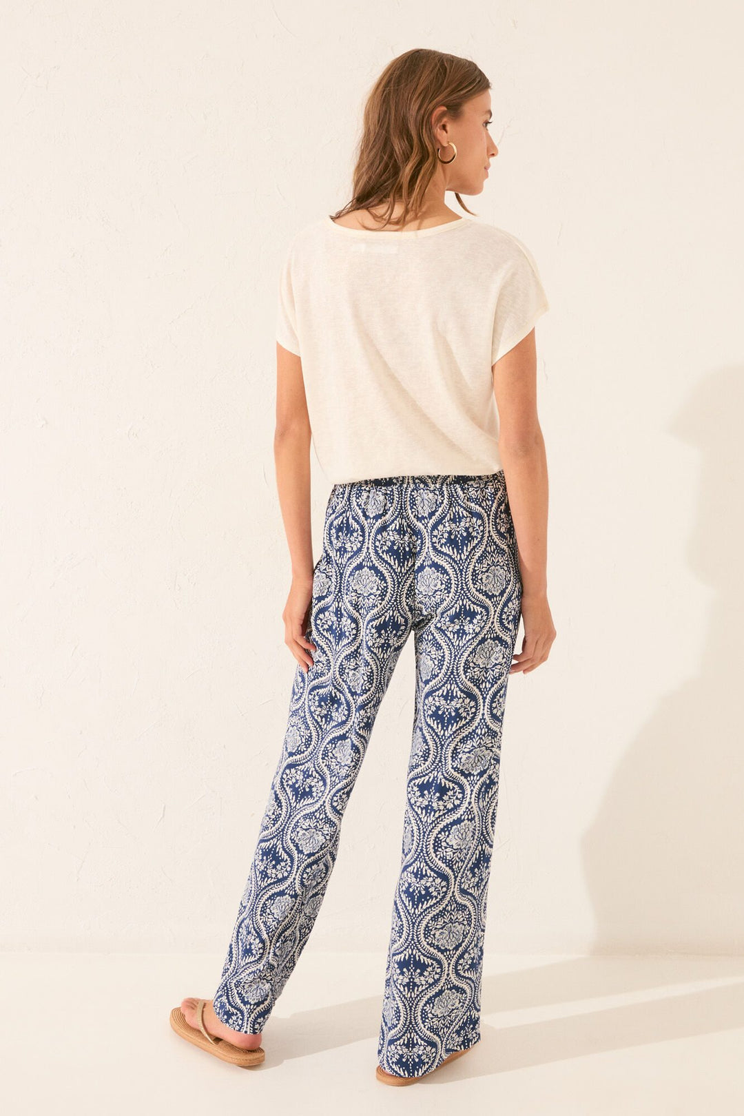 LONG PANT - Blue Print