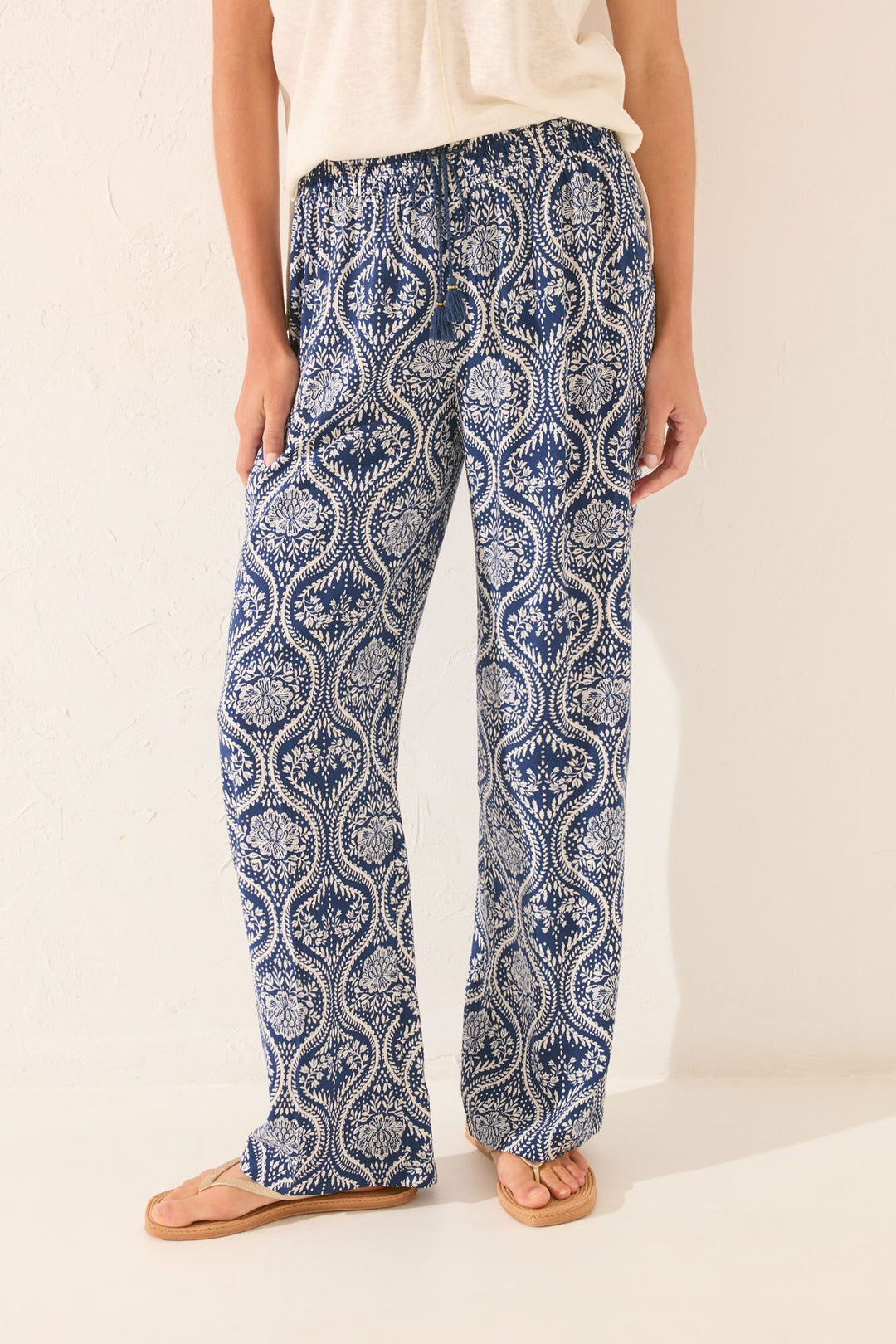 LONG PANT - Blue Print