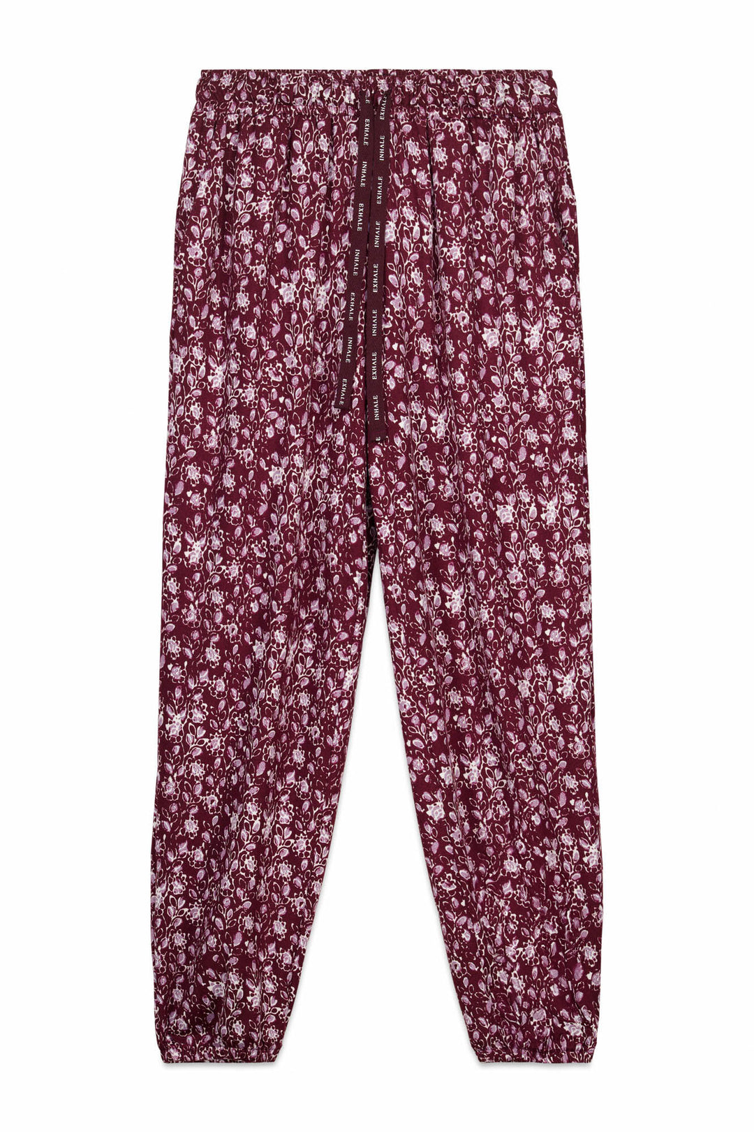 BOTTOM - Maroon Print