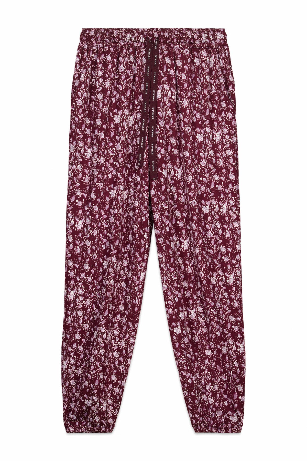 BOTTOM - Maroon Print