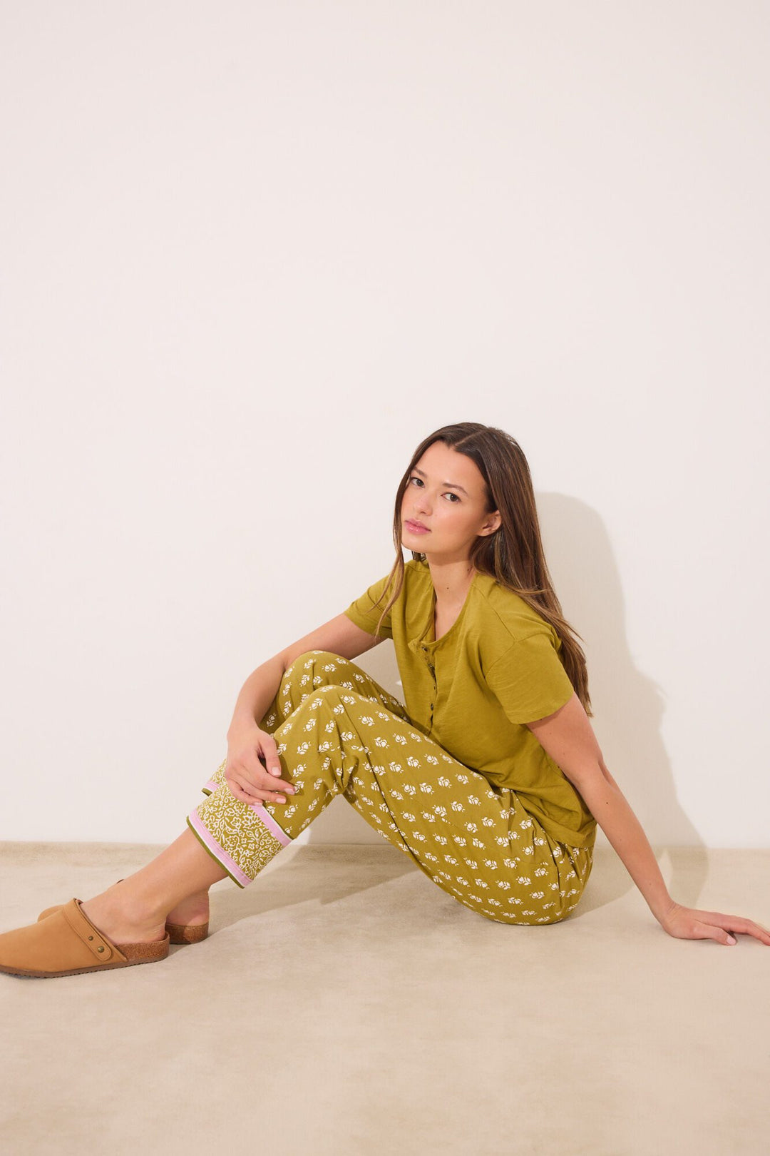 Long Pant - Yellow Print