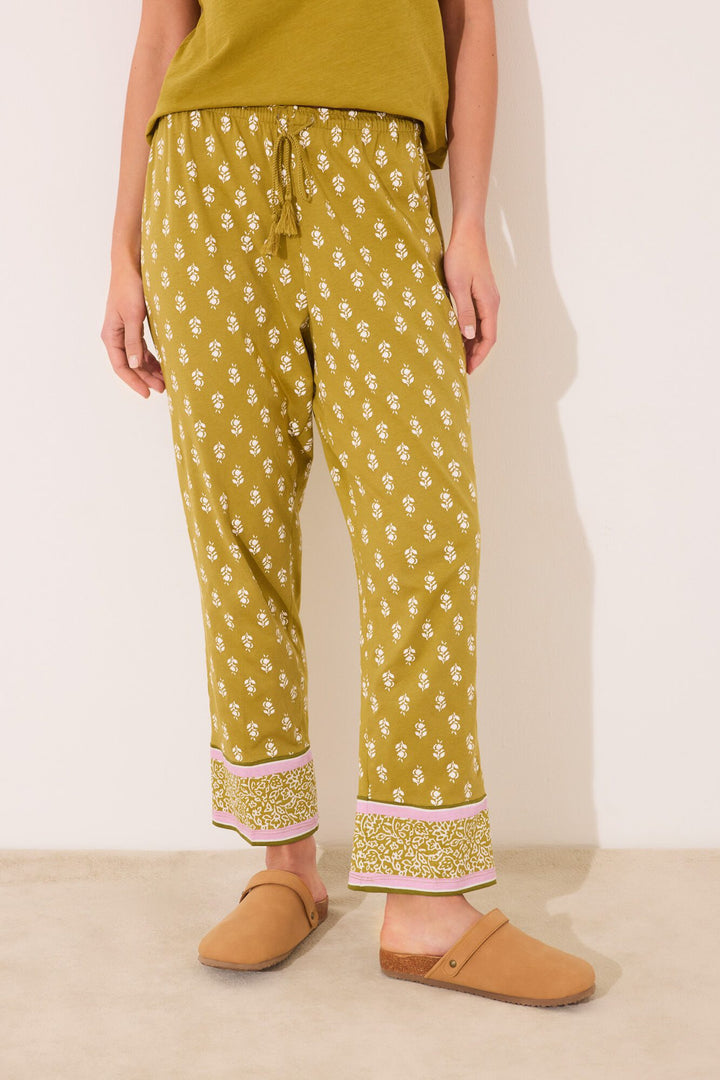 Long Pant - Yellow Print