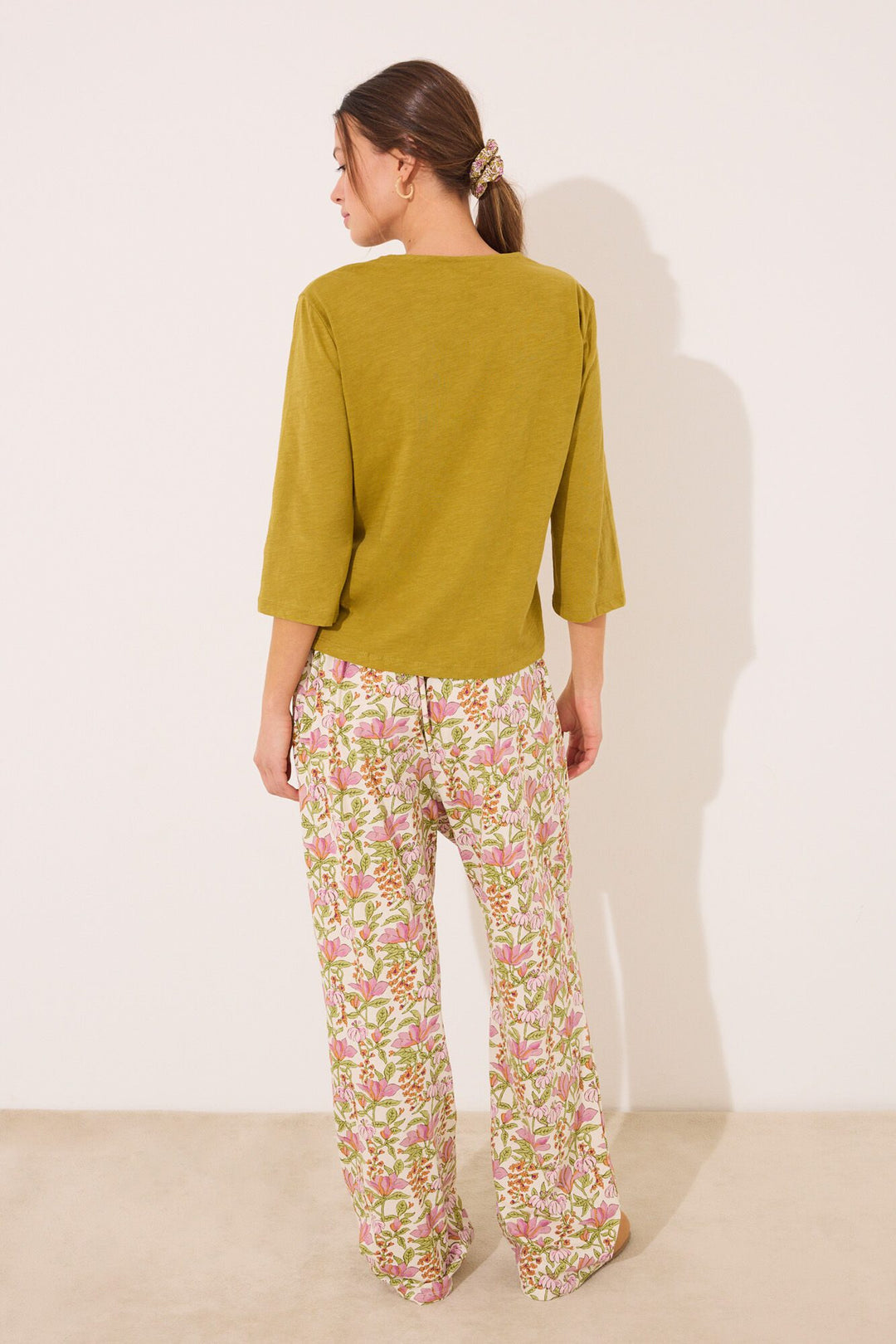 Long Pant - White Print
