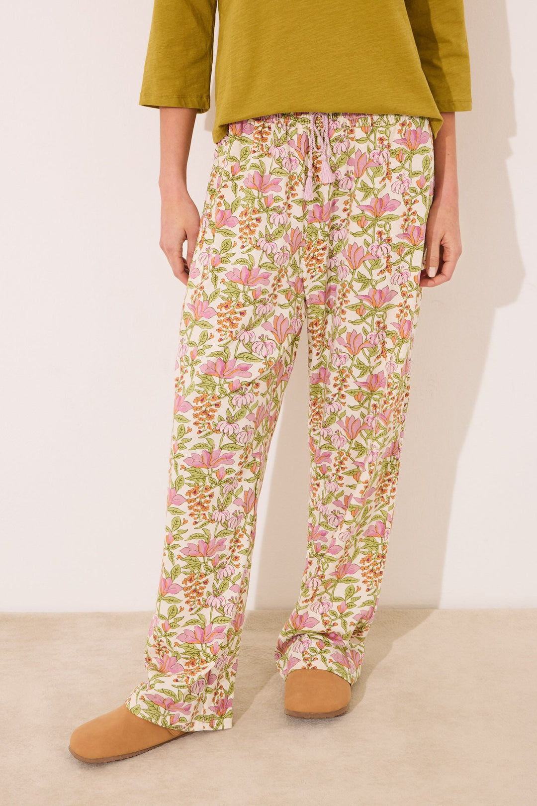 Long Pant - White Print