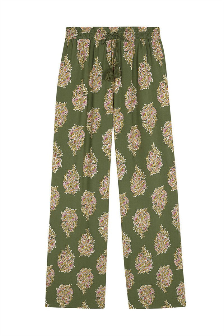 Long Pant - Green Print