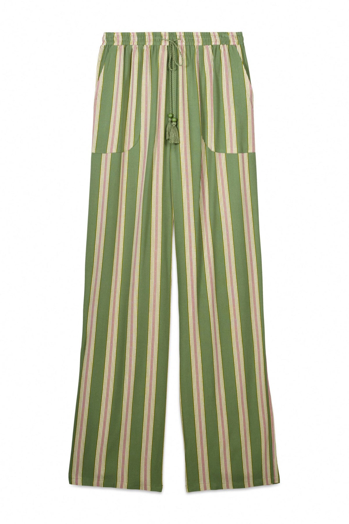 Long Pant - Green Print