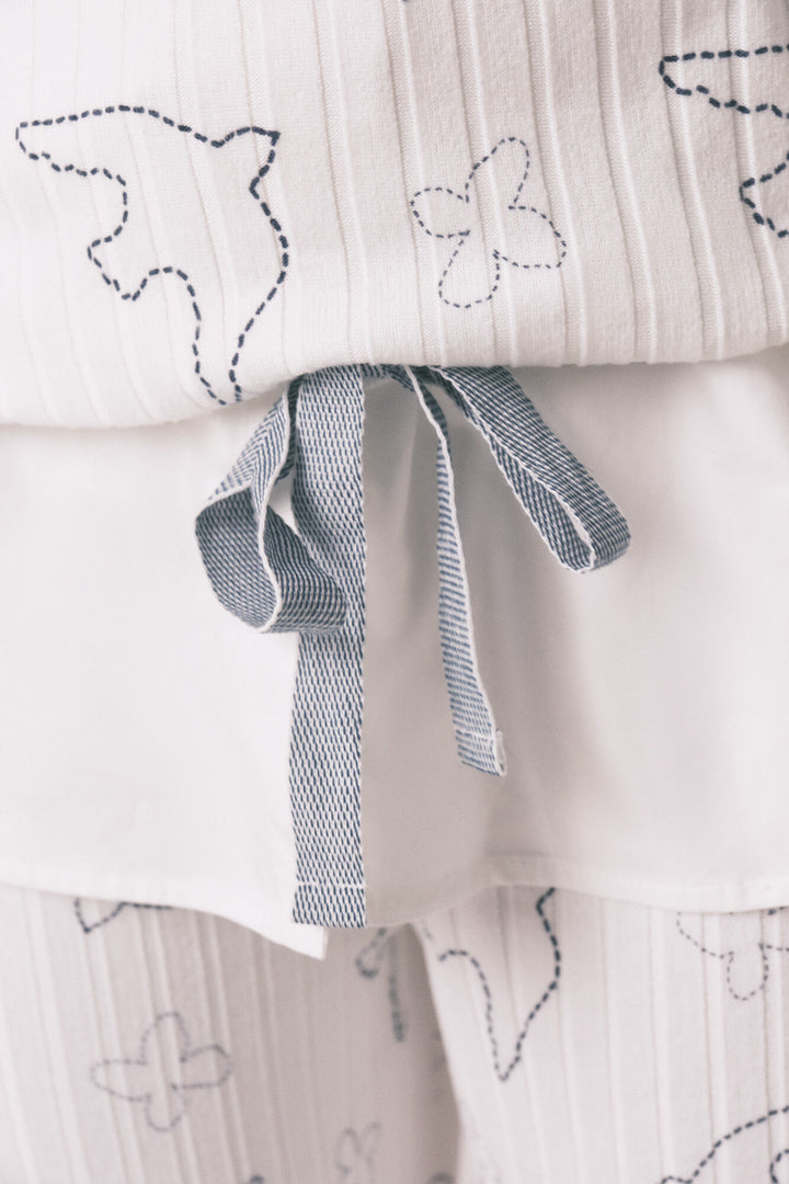 PYJAMA - White Print