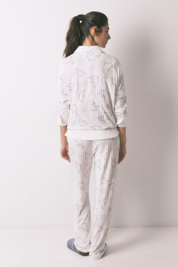 PYJAMA - White Print