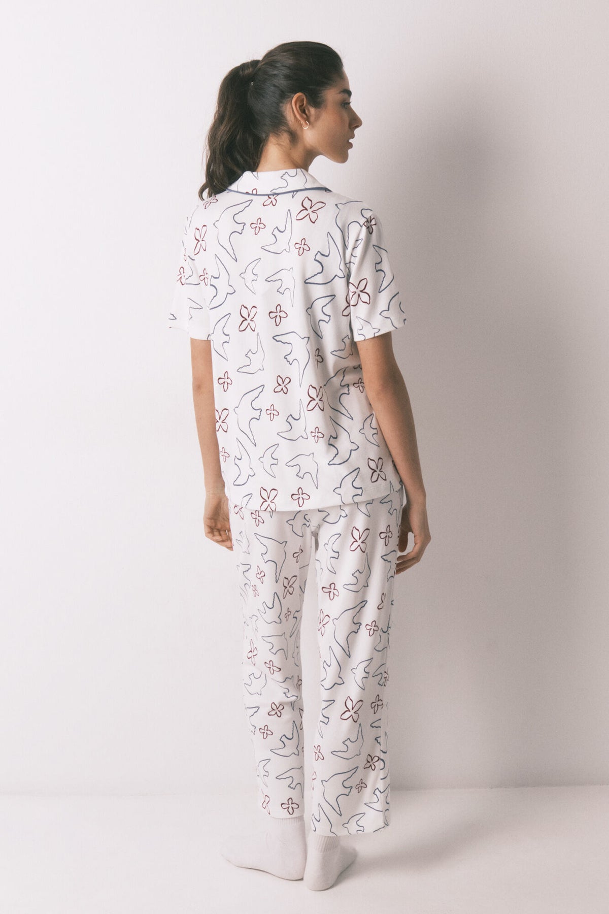 PYJAMA - White Print