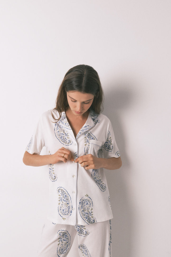 PYJAMA - White Print