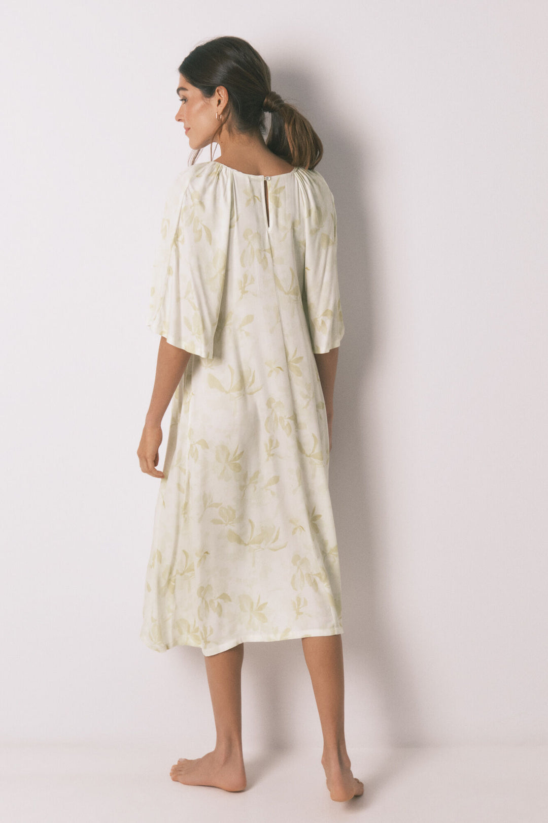 DRESS - Yellow Print