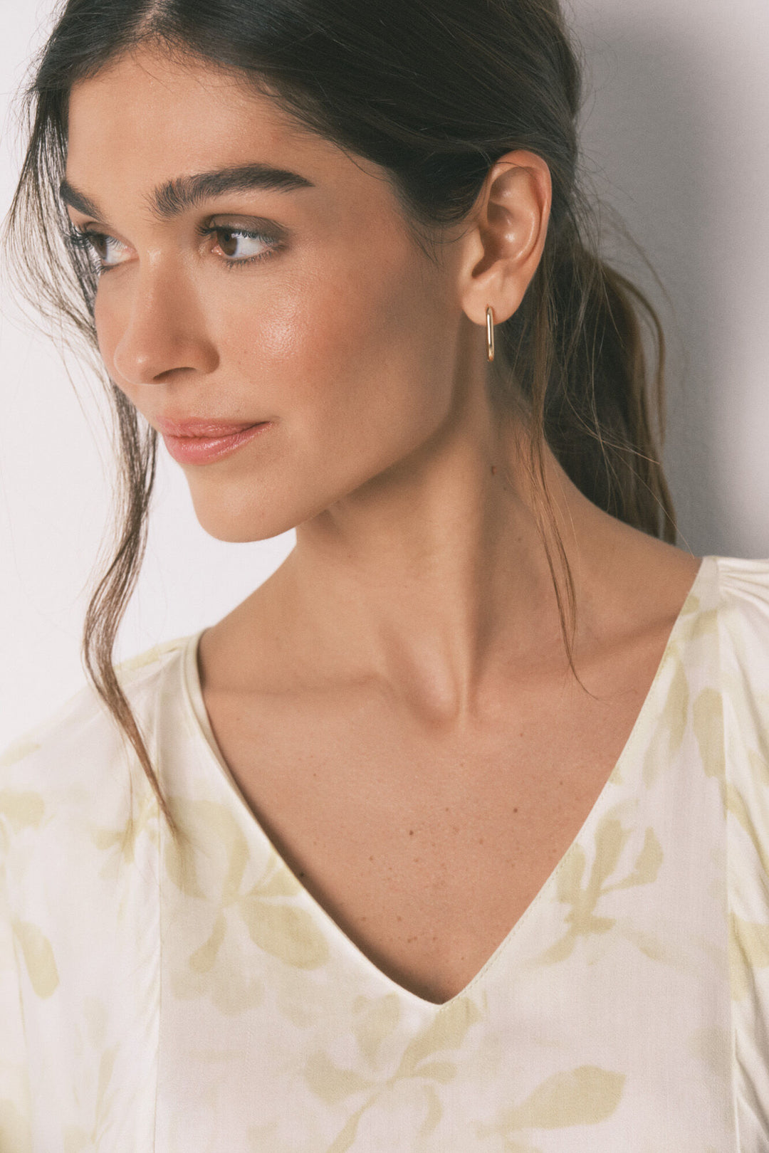 DRESS - Yellow Print