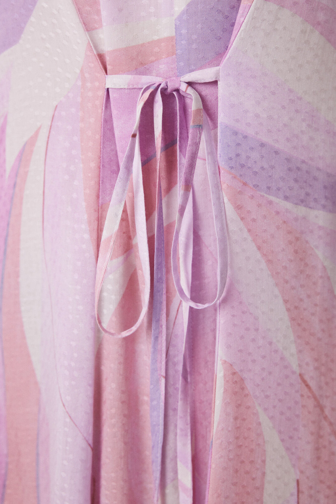 Long Sleeves Long Dress - Purple Lilac