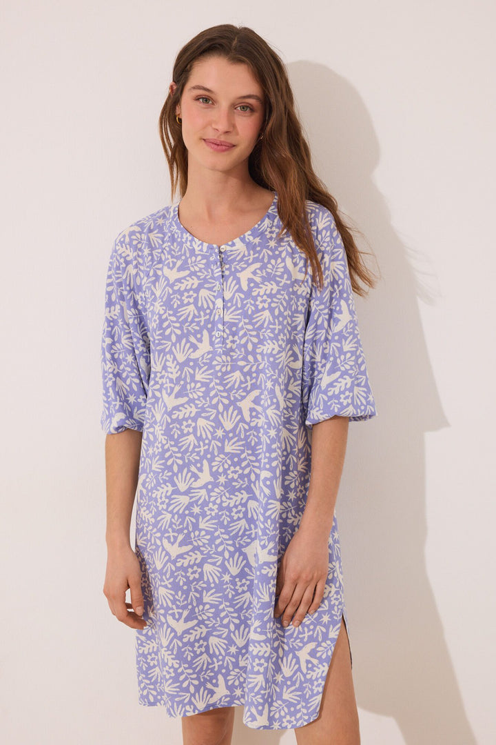 Long Sleeves Camisoles - Purple Lilac