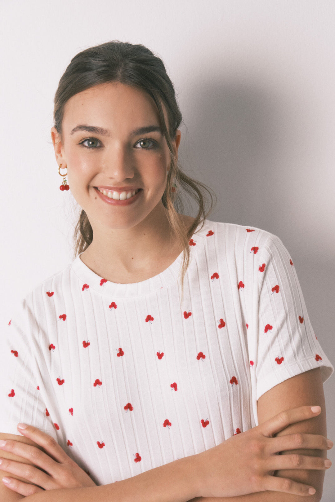 NIGHTDRESS - White Print