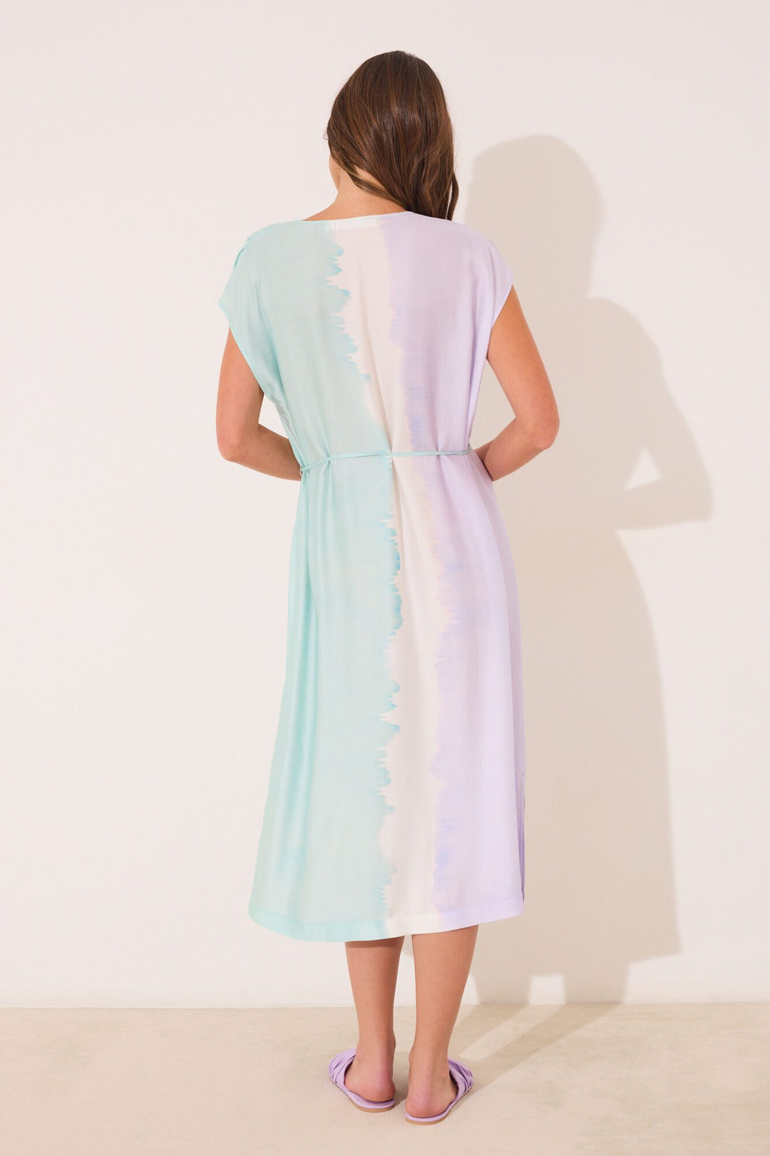 STRAPS LONG DRESS - Multicolor