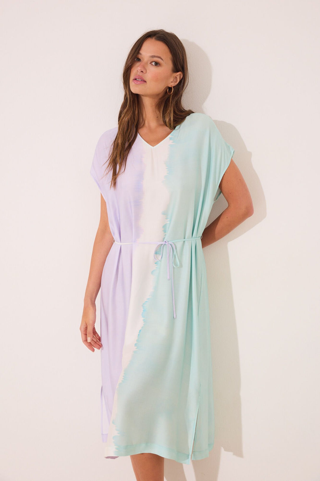 STRAPS LONG DRESS - Multicolor