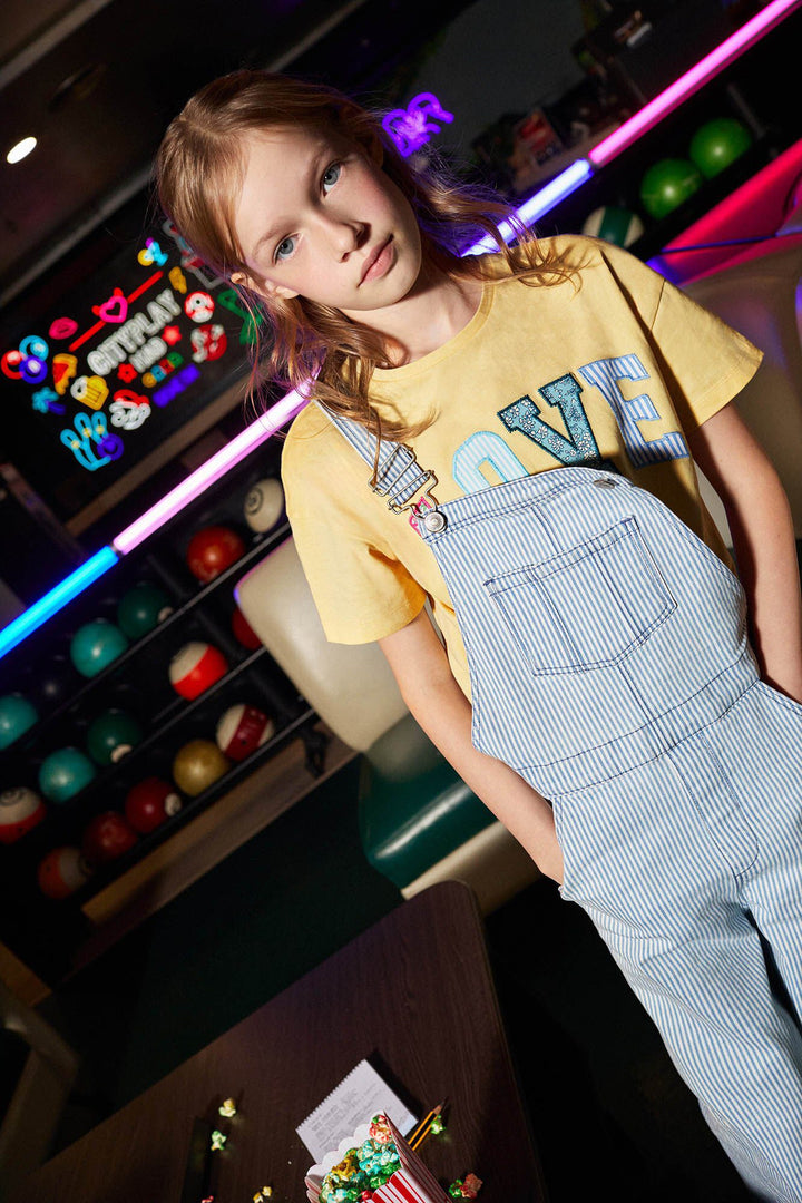 Spring Field Overalls - Medium Blue
