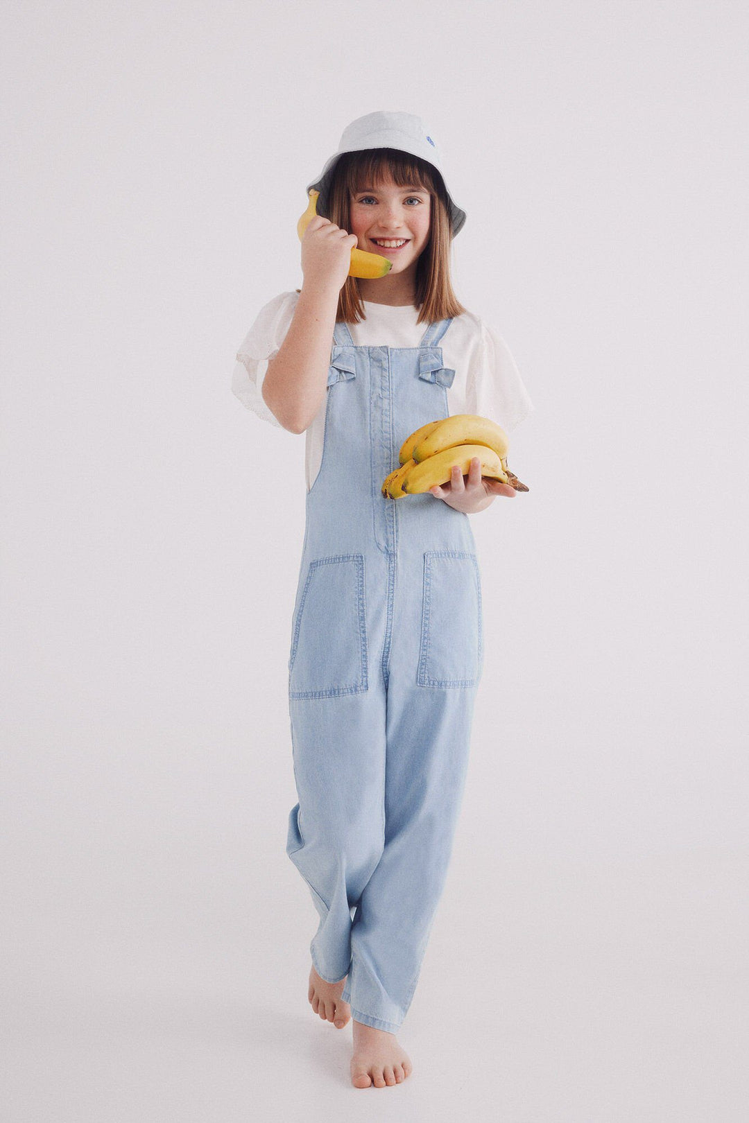 Spring Field Overalls - Medium Blue