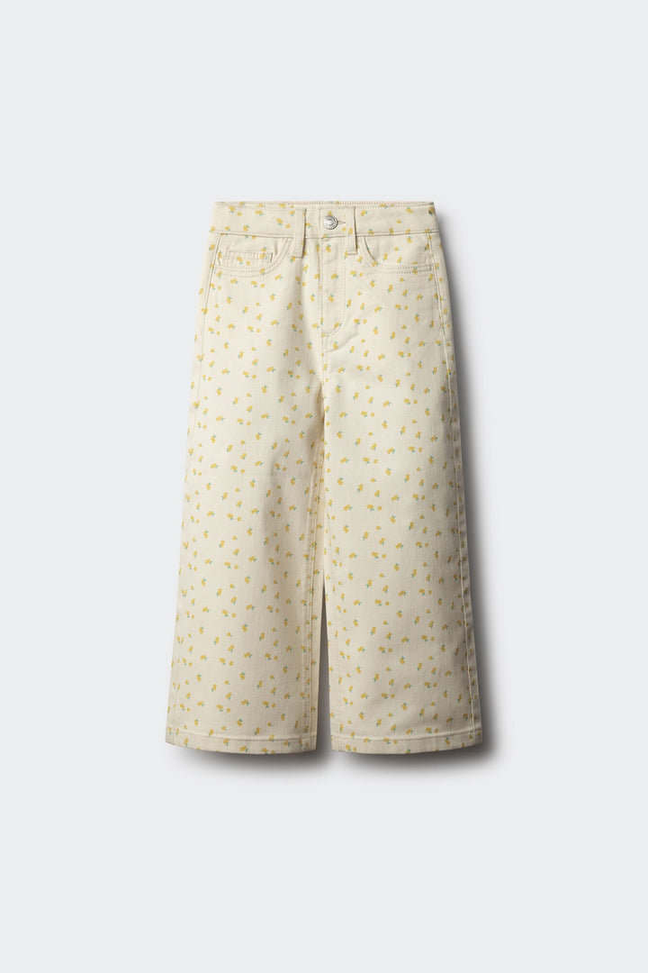 Spring Field Trousers - White Print