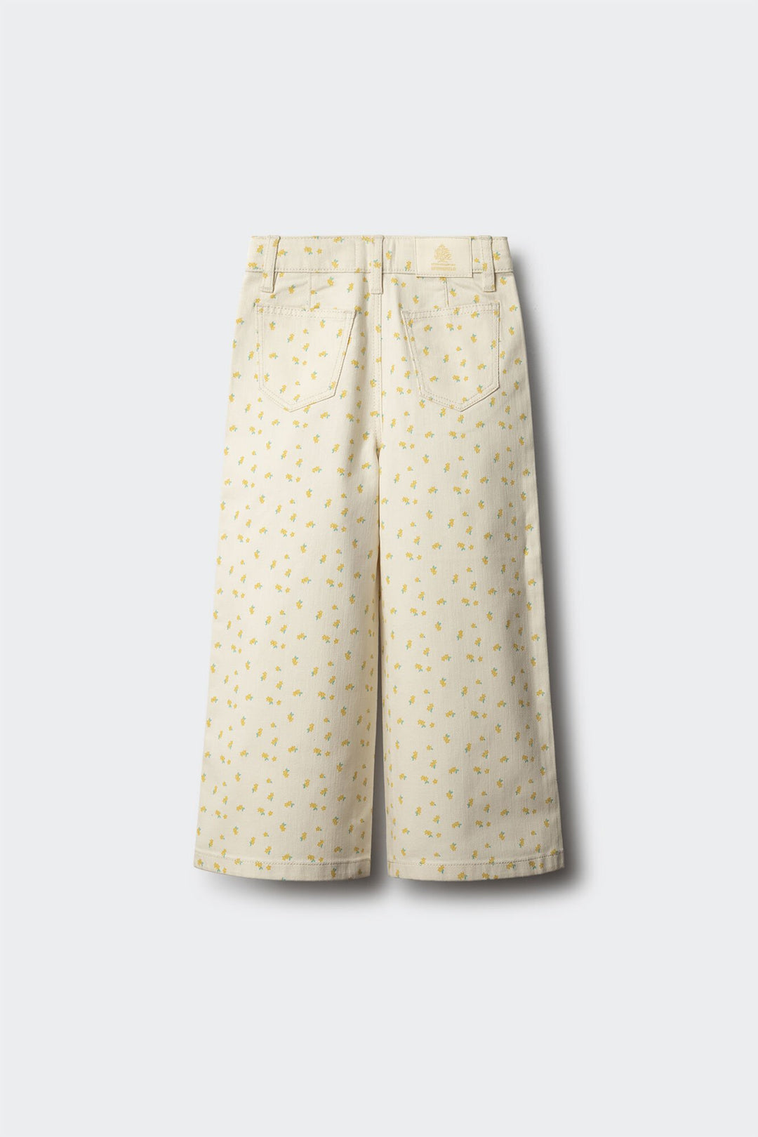 Spring Field Trousers - White Print