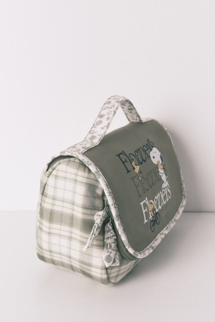 BIG VANITY CASE - Green Print