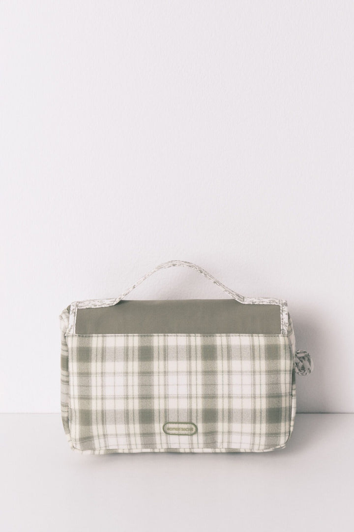BIG VANITY CASE - Green Print