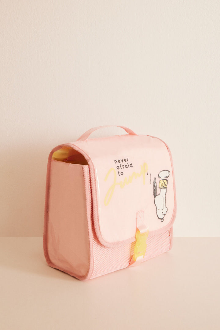 Pink Snoopy vanity case - Pink