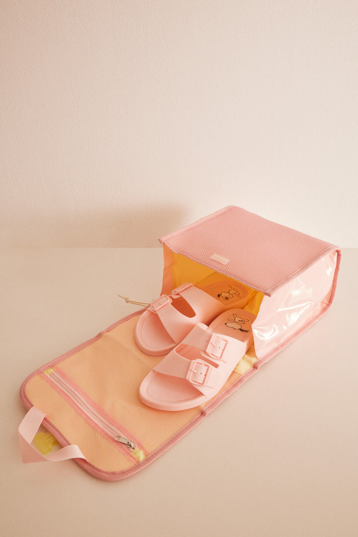 Pink Snoopy vanity case - Pink