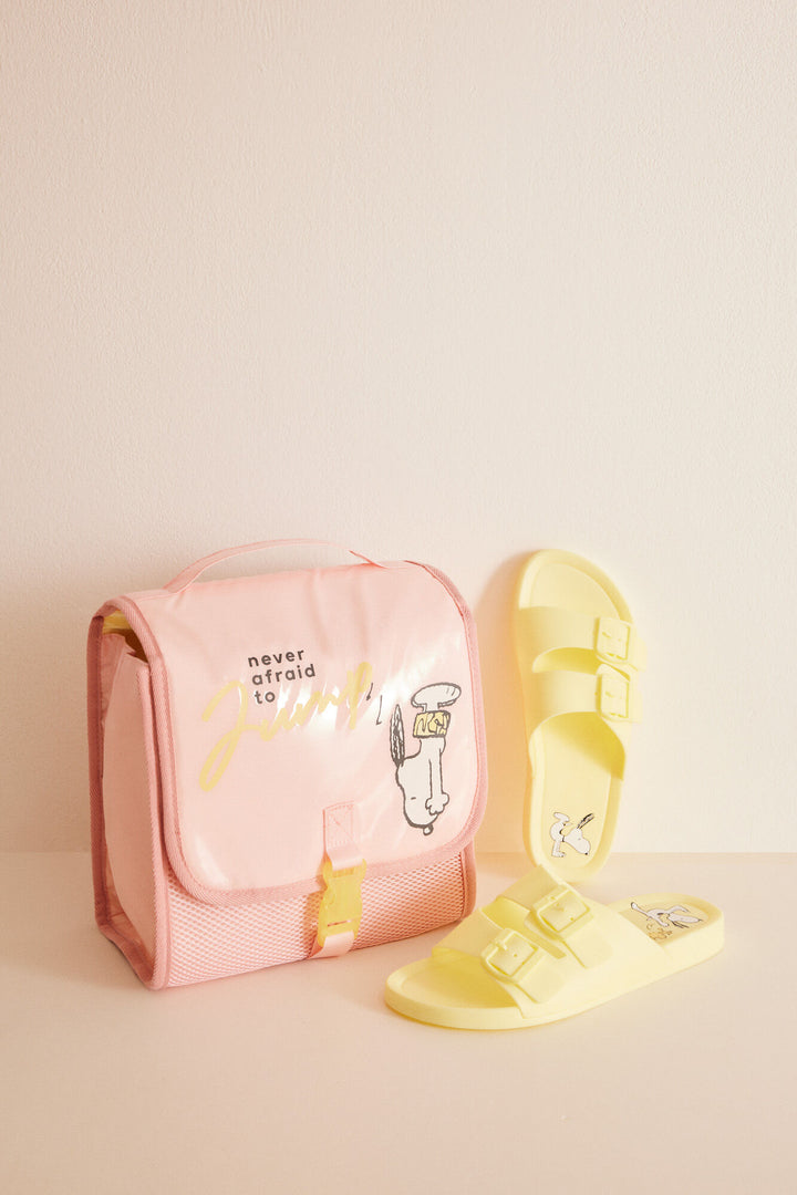 Pink Snoopy vanity case - Pink