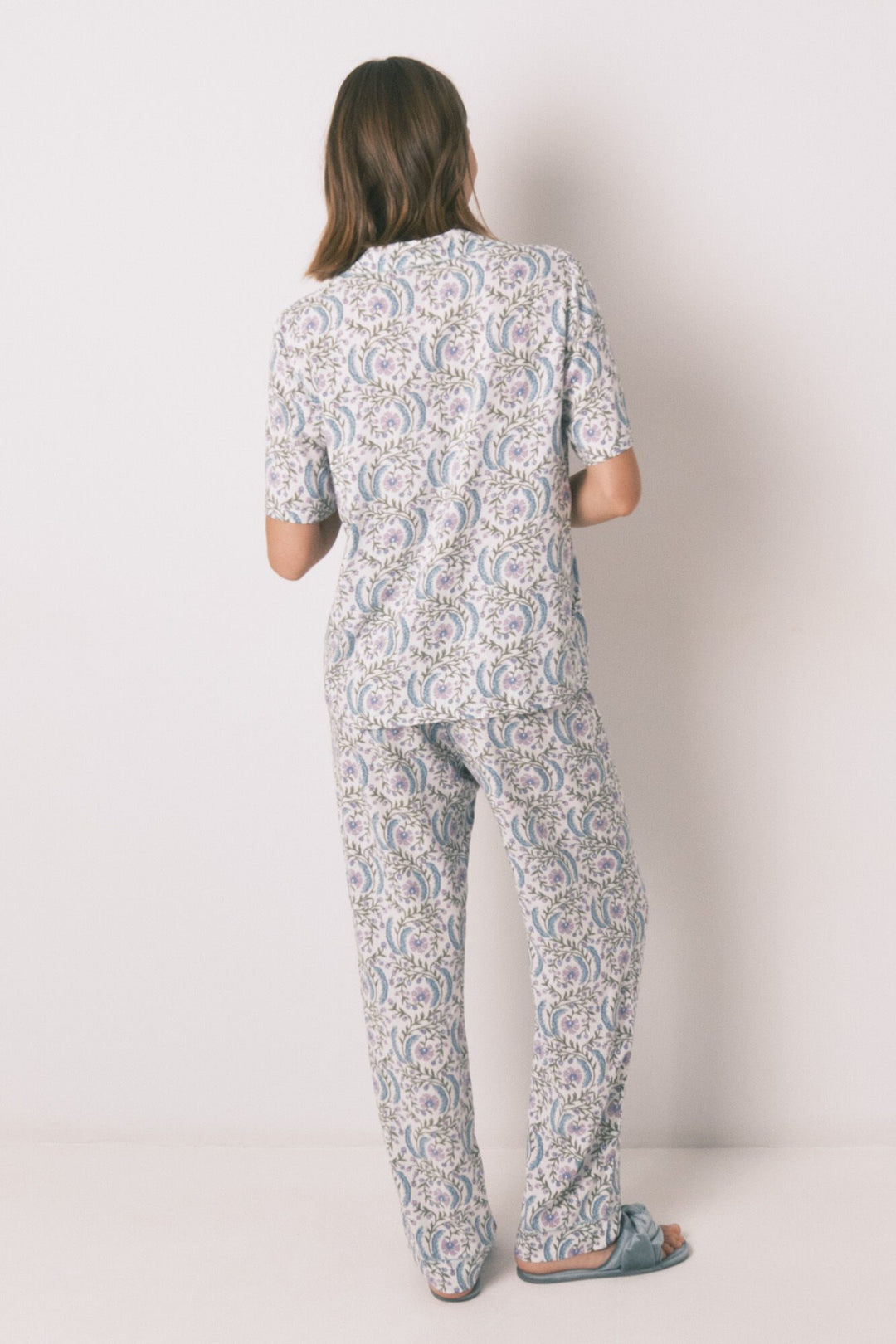 SHORT SLEEVES MASCULINE PYJAMA - Green