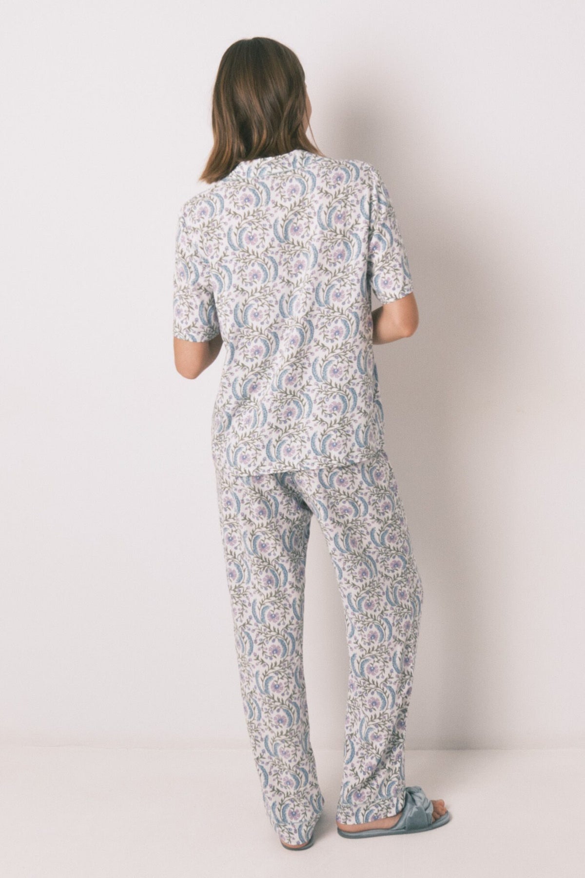 SHORT SLEEVES MASCULINE PYJAMA - Green