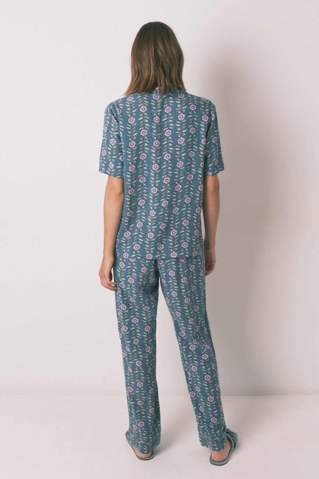 SHORT SLEEVES MASCULINE PYJAMA - Green