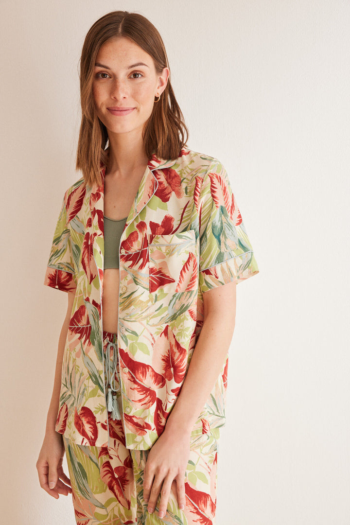 Classic floral print pyjamas - Multicolor