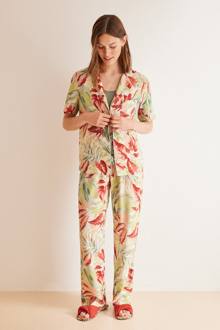 Classic floral print pyjamas - Multicolor