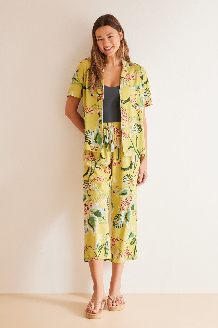 Tropical Capri classic pyjamas - Multicolor