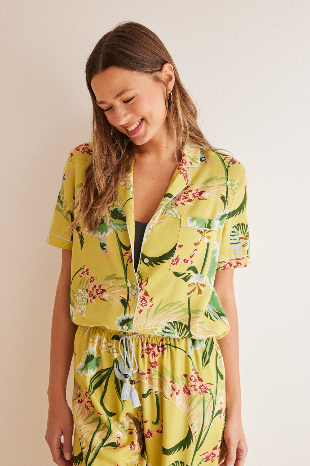 Tropical Capri classic pyjamas - Multicolor