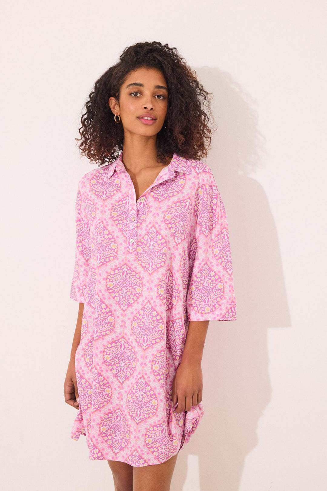 Long Sleeves Camisoles - Pink