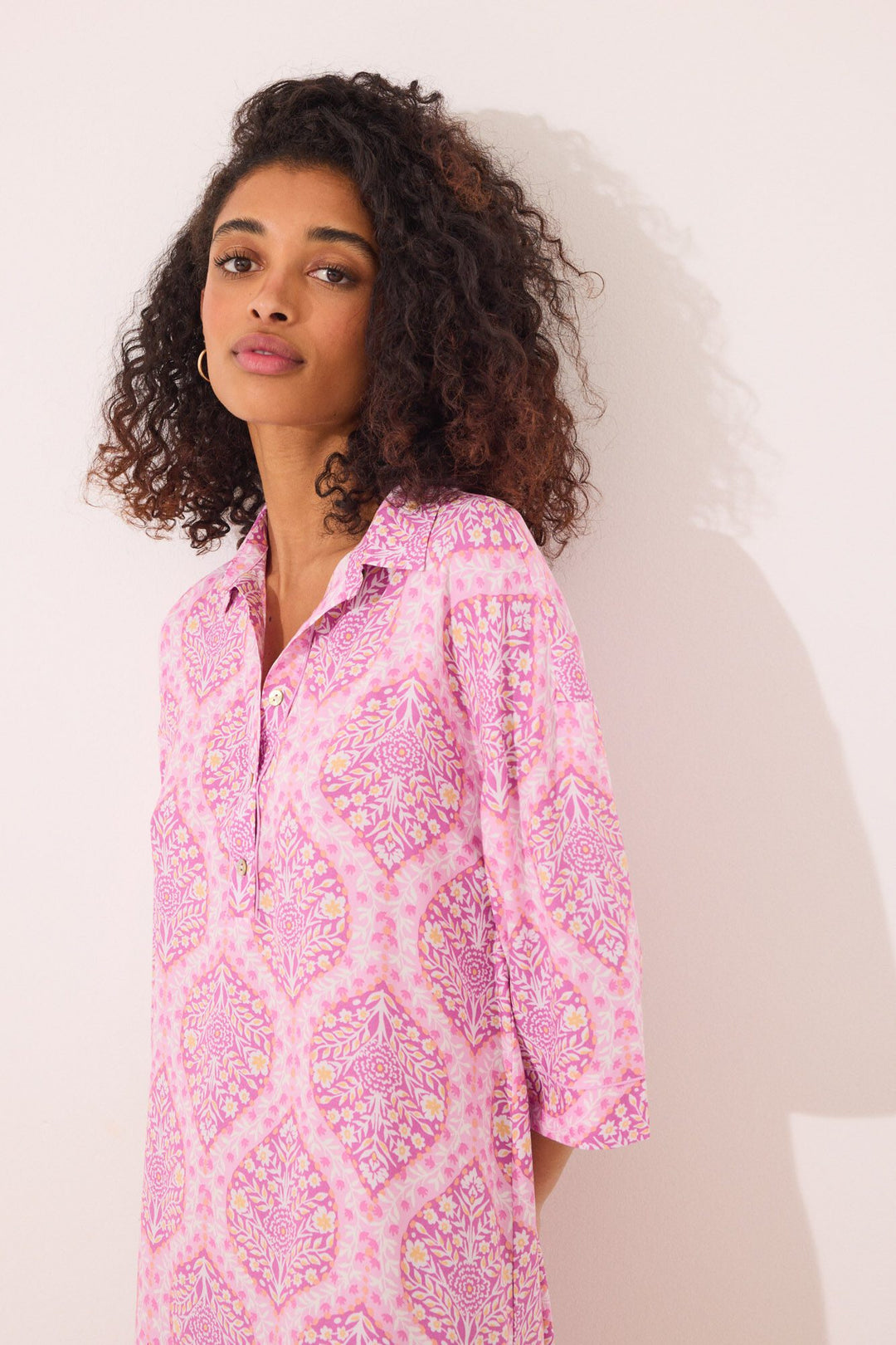 Long Sleeves Camisoles - Pink