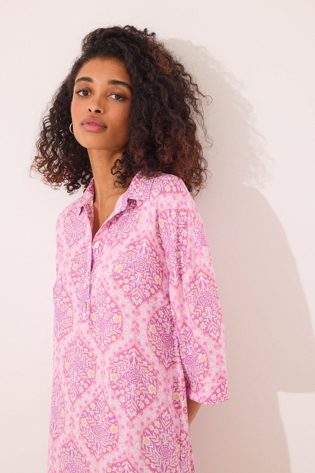 Long Sleeves Camisoles - Pink