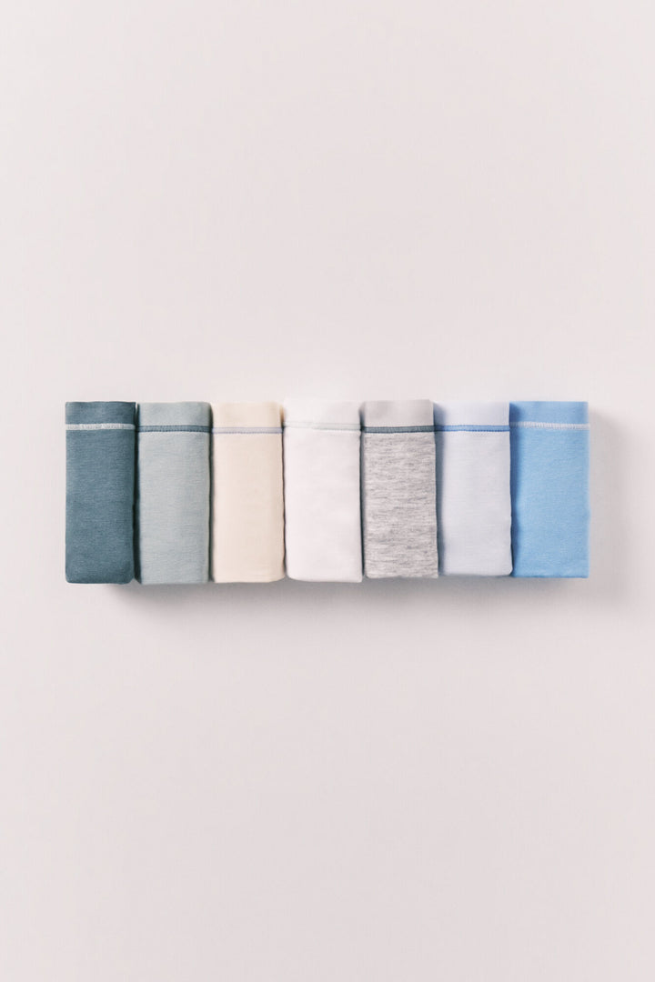 PACK 7 DAYS - White Print